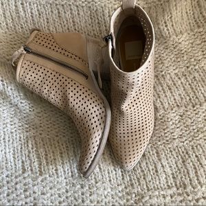 Dolce vita laser cut bootie